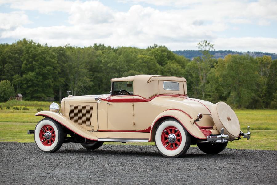  Auburn 8-100A Custom Dual Ratio Cabriolet 1932 года  (фото 3 из 35)